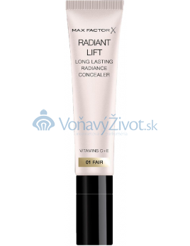 Max Factor Radiant Lift Concealer 7ml - 01 Fair