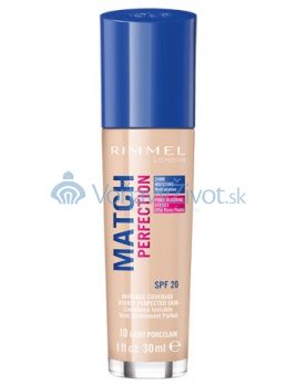 Rimmel London Match Perfection 30ml - 010 Light Porcelain