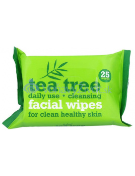 Xpel Tea Tree Cleansing Facial Wipes 25ks