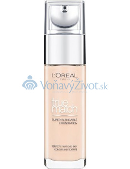 L'Oréal Paris True Match Foundation 30ml - 1N Ivory