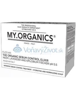 MY.ORGANICS The Organic Sebum Control Elixir Neem, Lavender And Epilobium Fischeri 6 Vials