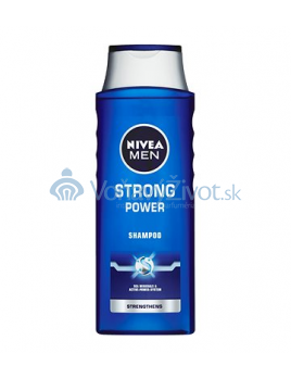 Nivea Men Strong Power posilující šampon Pro muže 400ml