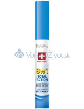 Eveline Total Action 8in1 Concentrated Eyelash Serum 10ml