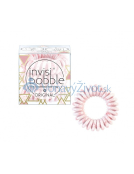 Invisibobble ORIGINAL Marblelous gumičky do vlasů Pinkerbell 3ks