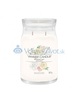 Yankee Candle Wedding Day signature svíčka velká 567 g