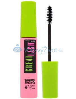 Maybelline Great Lash Blackest Black 12,5ml