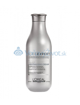L'Oréal Professionnel Série Expert Silver péče na neutralizaci nežádoucích odstínů šedivých a bílých vlasů 200ml