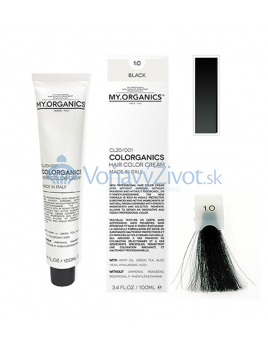 MY.ORGANICS Colorganics 100ml - 1.0 Black