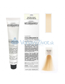 MY.ORGANICS Colorganics 100ml - 12.13 Extra Light Blonde Beige