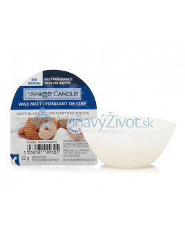 Yankee Candle vonný vosk do aromalampy Soft Blanket 22g
