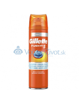 Gillette Fusion5 Ultra Sensitive + Cooling Shave Gel 200ml