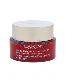 Clarins Super Restorative Day Cream SPF20 W denní krém na všechny typy pleti 50ml