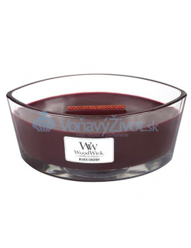 WoodWick dekorativní váza Black cherry 453,6g