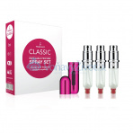 Travalo Classic HD Spray Set - 1 Case + 3 Engines - Hot Pink