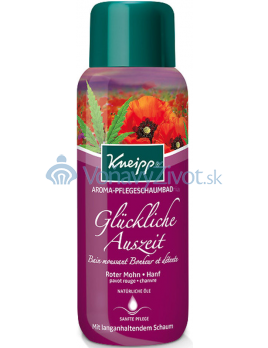 Kneipp Aromatic Bath Foam Red Poppy And Hemp 400ml