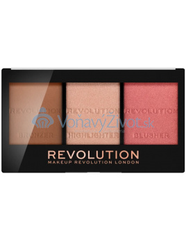 Makeup Revolution London Ultra Sculpt & Contour Kit 11g - C01 Ultra Fair