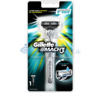 Gillette Mach 3 strojek + 1 náhradní hlavice