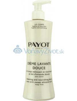 Payot Creme Lavante Douce čisticí a vyľivující sprchový krém na tělo, bez mýdla 400 ml