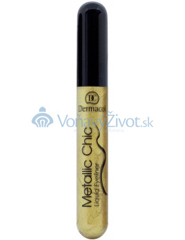 Dermacol Metallic Chic Liquid Eyeliner 6ml - 1 Gold