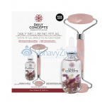 Daily Concepts Daily Well-Being Ritual dárková sada Daily Jade Facial Roller + Iris Jade Multi-Use Oil 60 ml