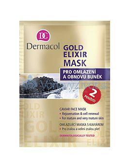 Dermacol Gold Elixir Mask 16ml