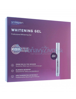 Smilepen Whitening Gel sada bělicích gélových per 6 x 5 ml