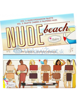 TheBalm Nude Beach Eyeshadow Palette 9,6g